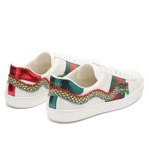 🔥 Gucci Ace Dragon Brand New In Box Size 14 G / 15 US 100% Authentic ✅
